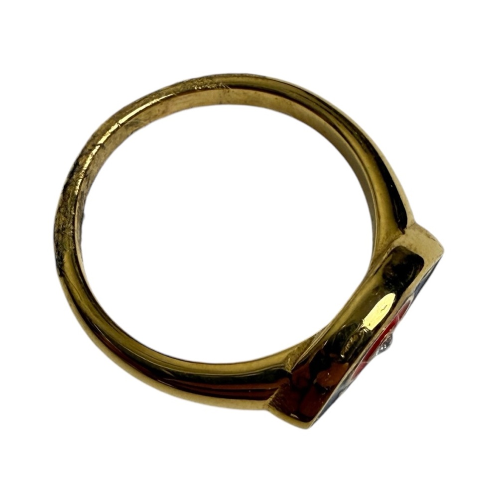 AMD Collective Starry Eye Gold Color Ring - Picture 2 of 5